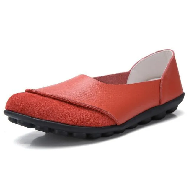 Soft Leather Women's Bunion Moccasins