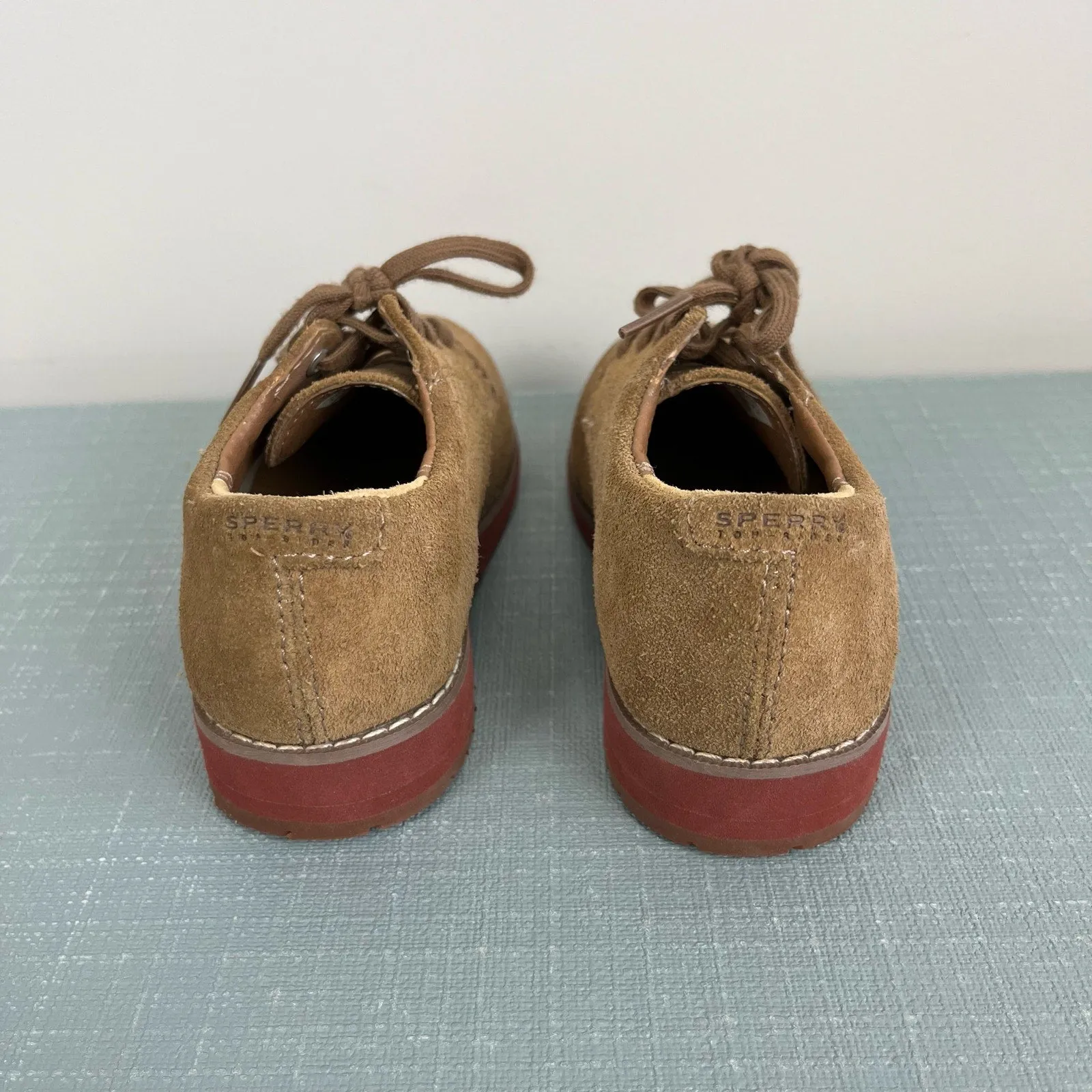 Sperry Top-Sider Boys Tevin Suede Oxford Shoes 9.5