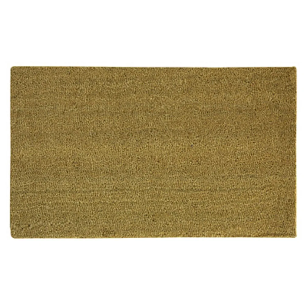 Sports Licensing Solutions 58772 Natural Coir Fiber Blank Mat