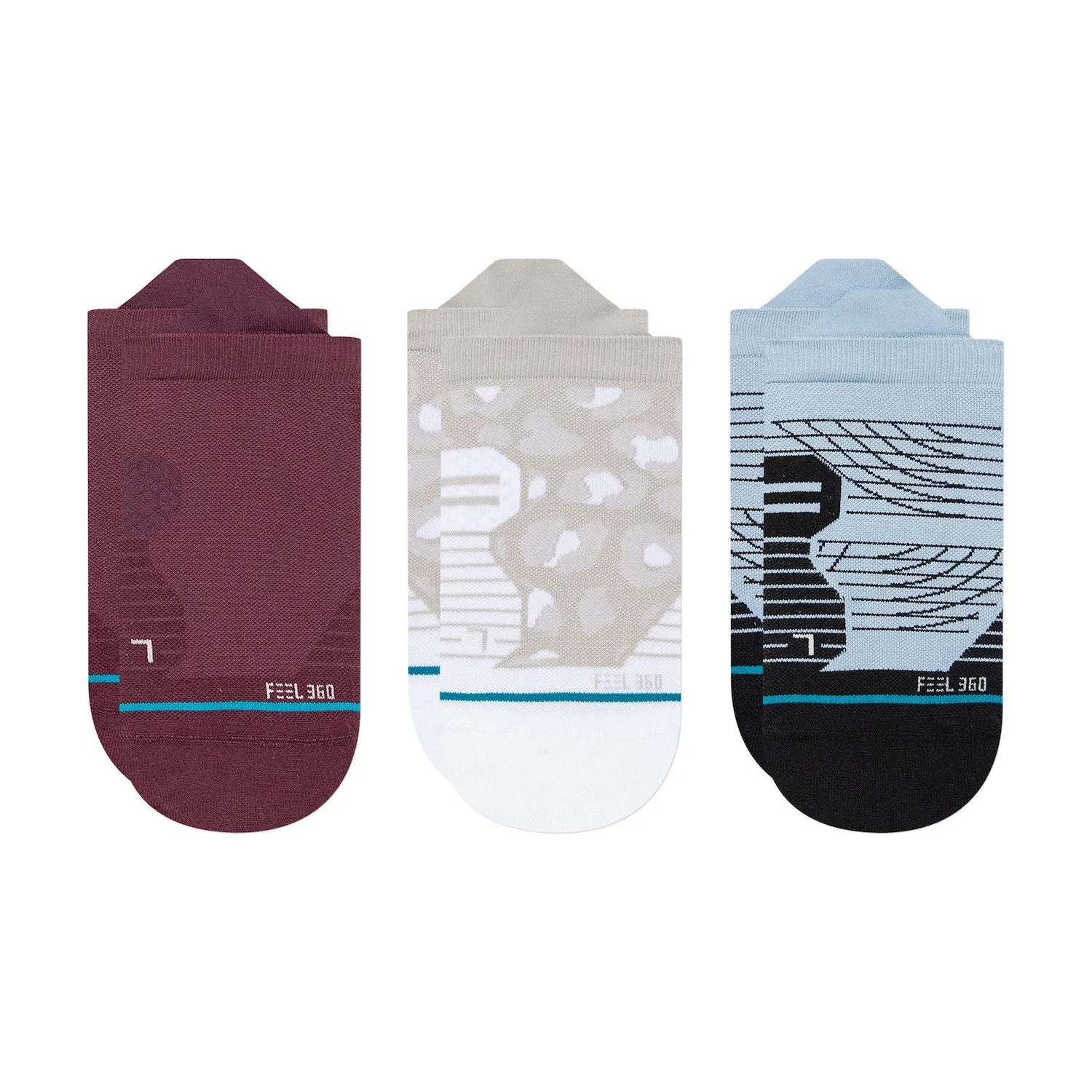 Stance 4 x 400 3 Pack Running Socks