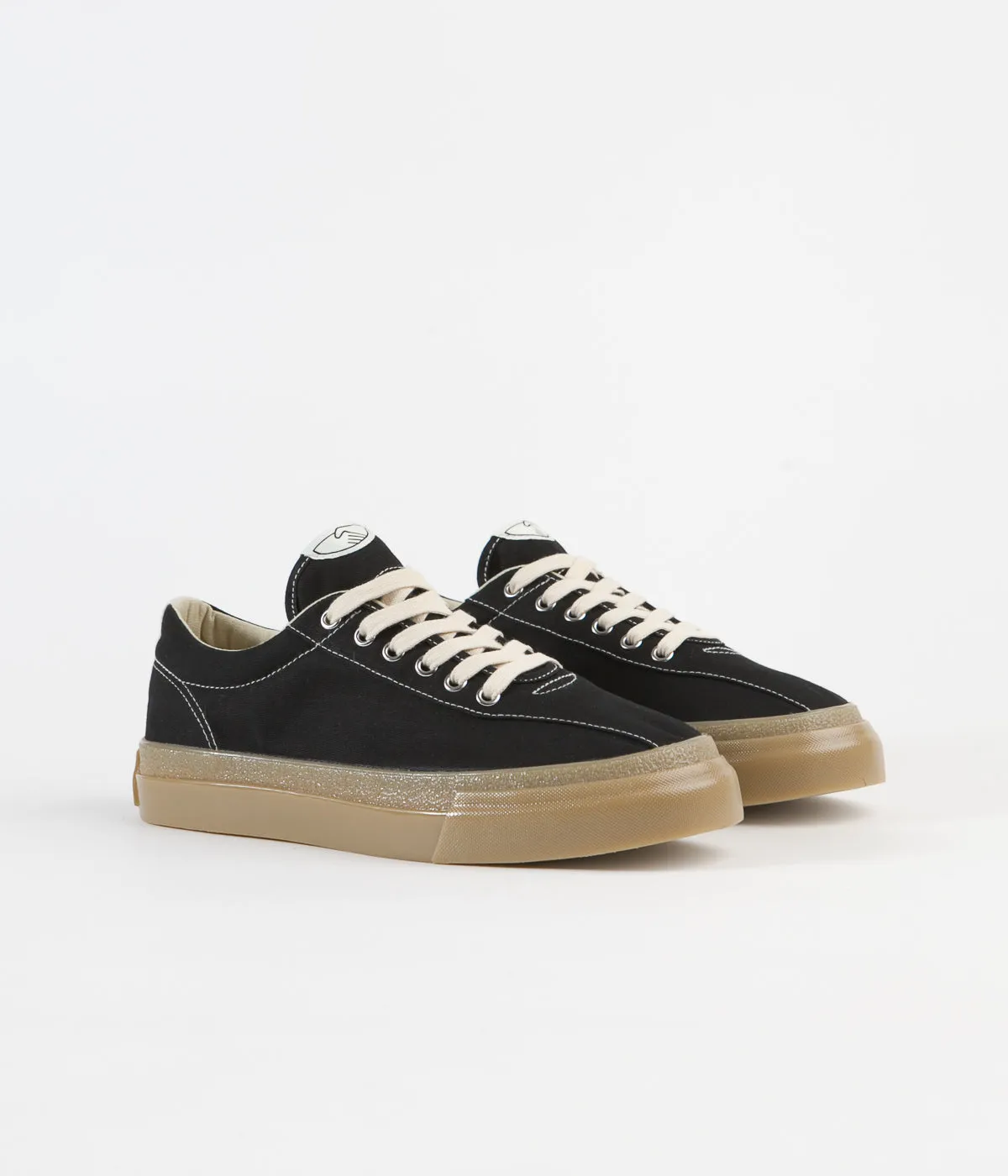 Stepney Workers Club Dellow Canvas Shoes - Black / Gum