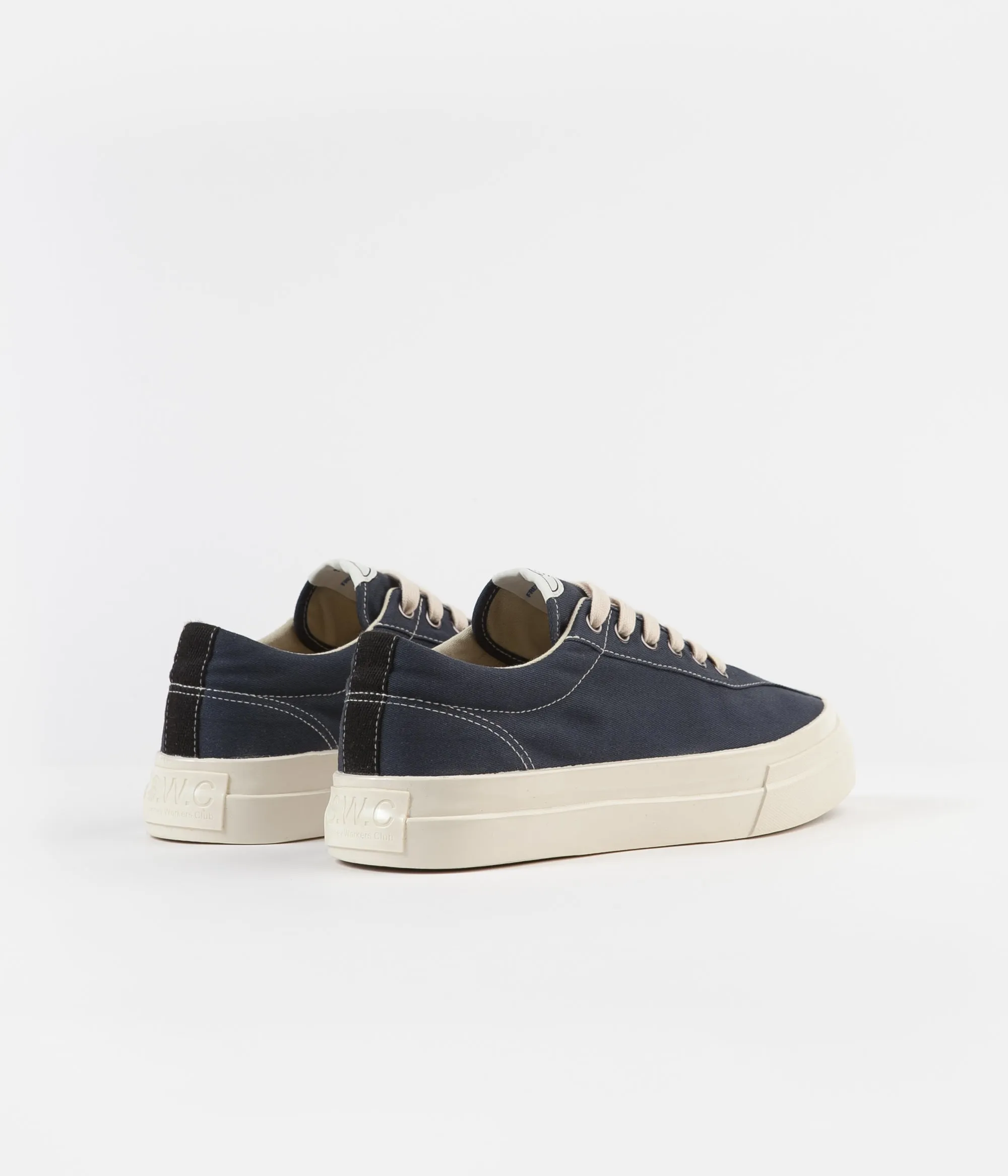 Stepney Workers Club Dellow Canvas Shoes - Petrol