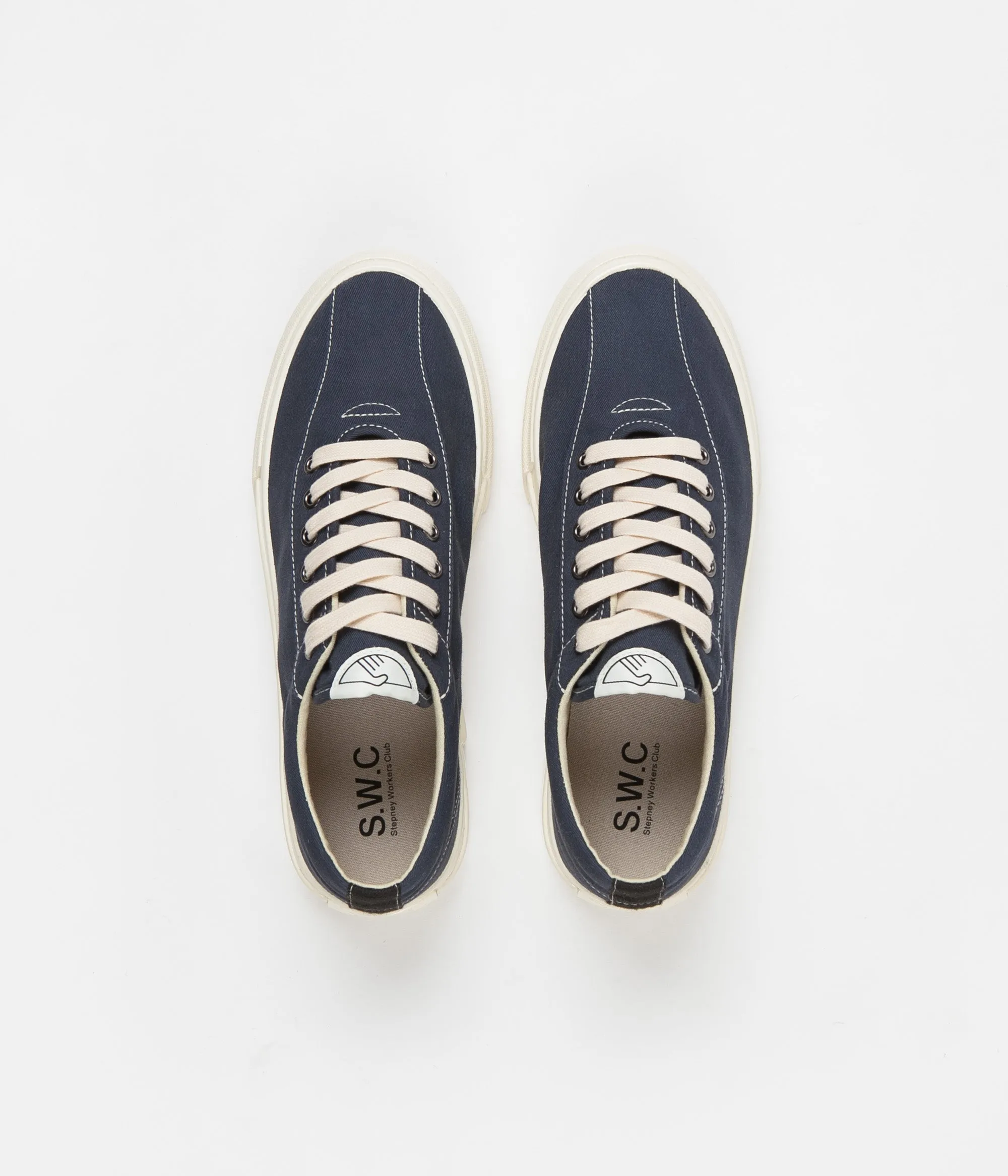 Stepney Workers Club Dellow Canvas Shoes - Petrol