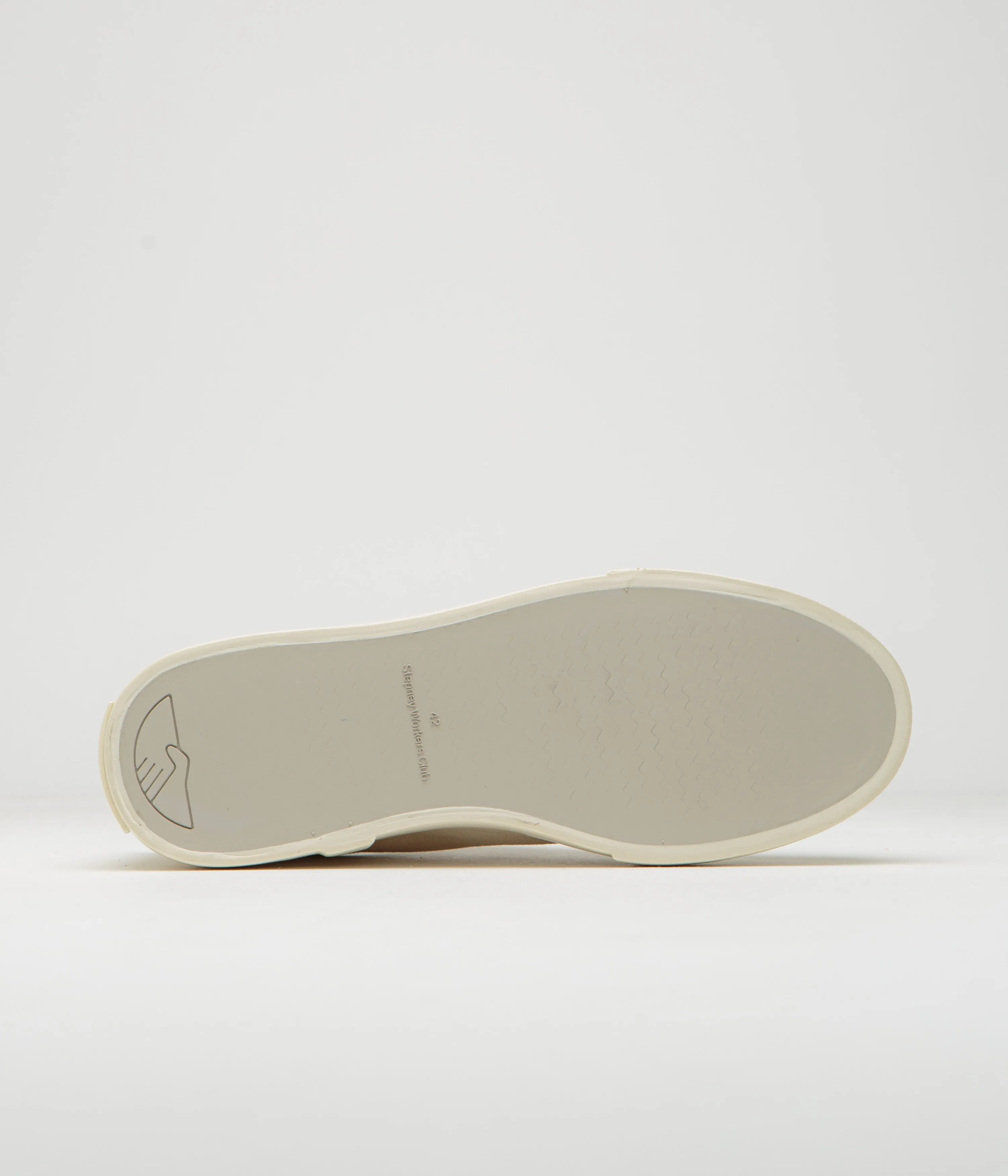 Stepney Workers Club Dellow Canvas Shoes - Raw Ecru