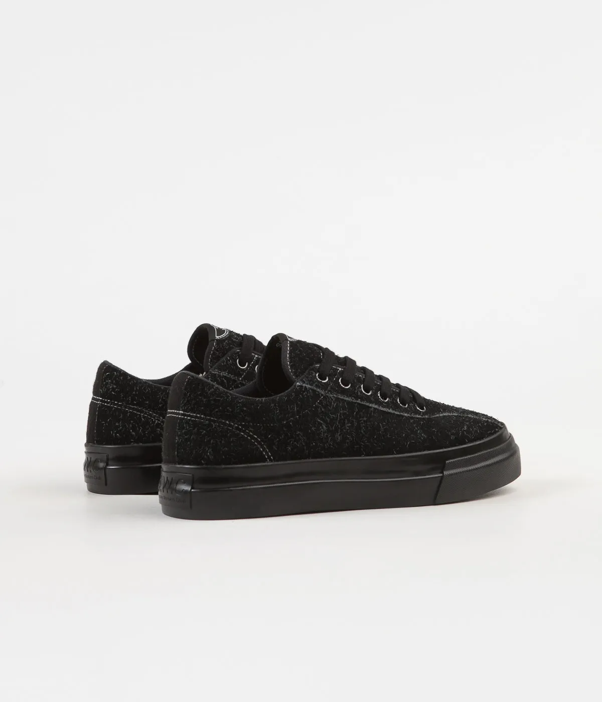 Stepney Workers Club Dellow Hairy Suede Shoes - Black