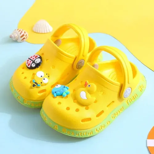 Summer Kids Sandals Hole Children's Shoes Slippers Soft Anti-Skid