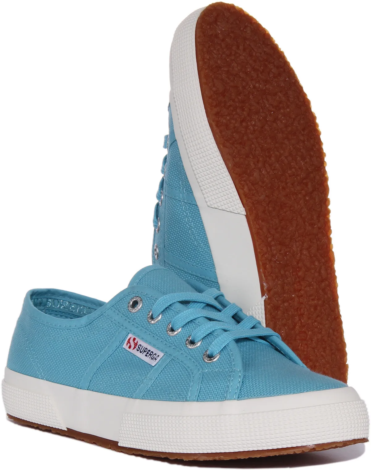 Superga 2750 Cotu Trainer In Sky Blue For Unisex