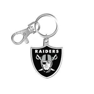 The Sports Vault NFL Las Vegas Raiders Logo Keychain