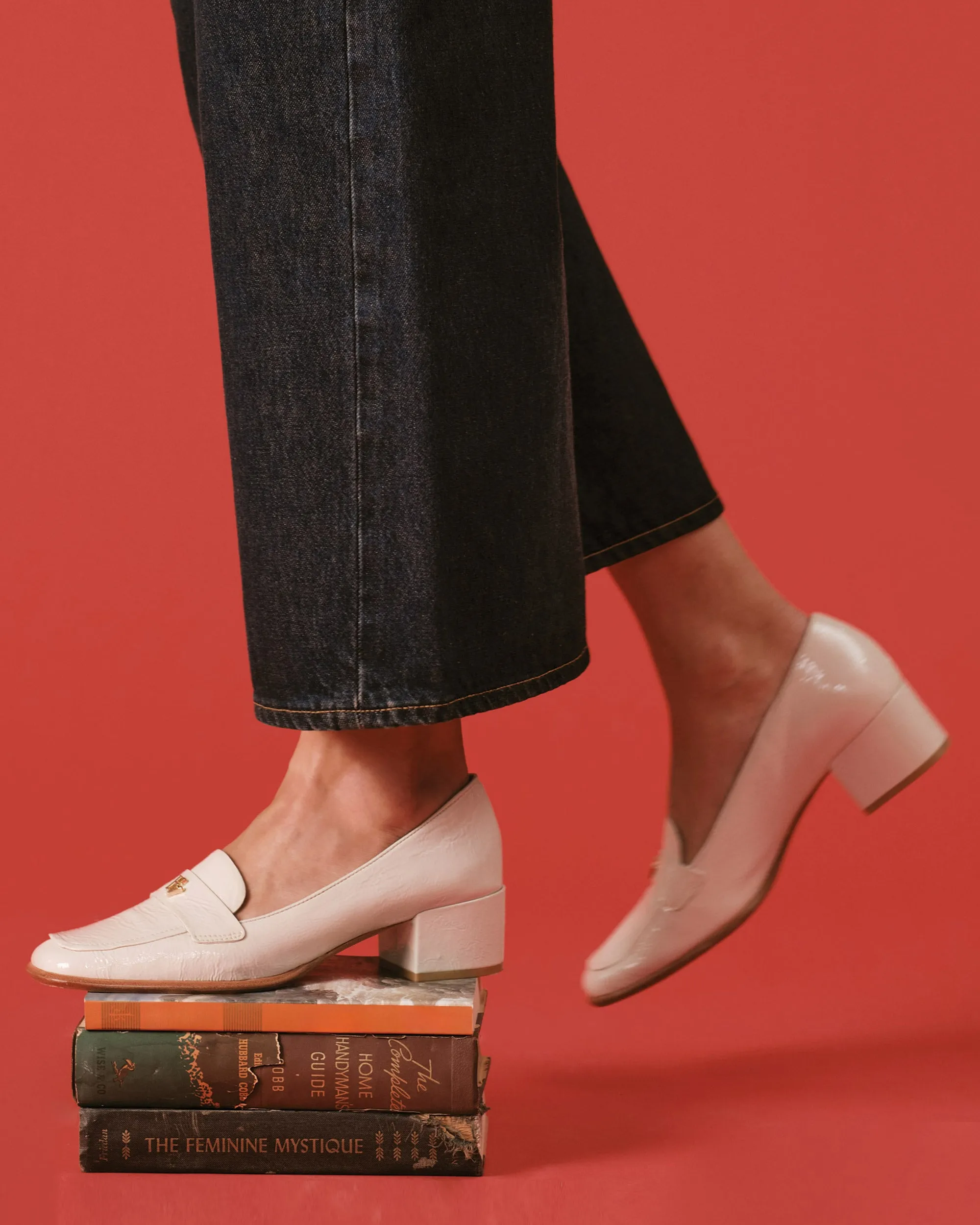 Twiggy Crinkle Soft Patent Loafer