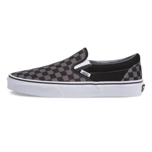 Vans Classic Slip-On - Black / Pewter Checker