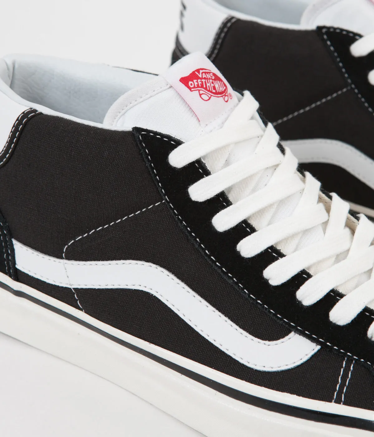 Vans Mid Skool 37 DX Anaheim Factory Shoes - Black / White