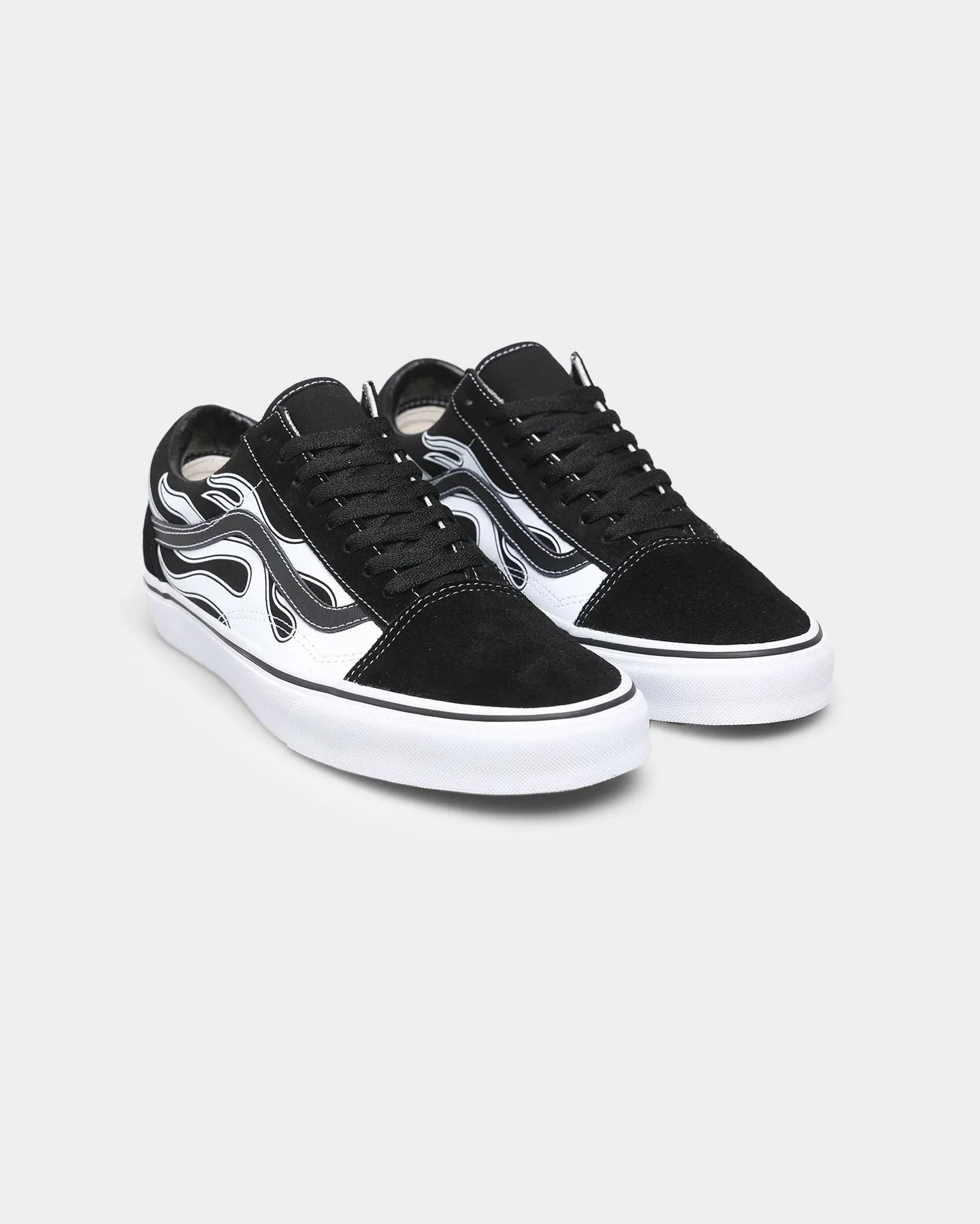 Vans Old Skool 'Flame' Black/White