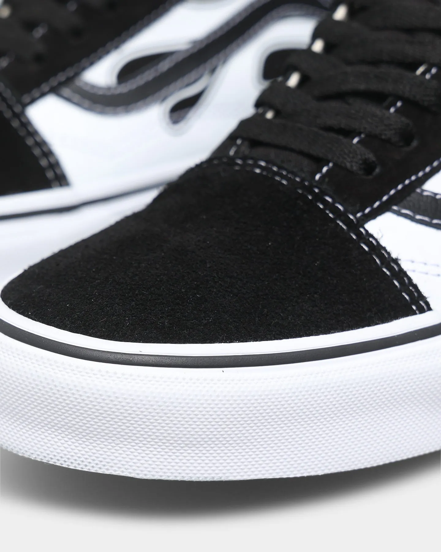 Vans Old Skool 'Flame' Black/White