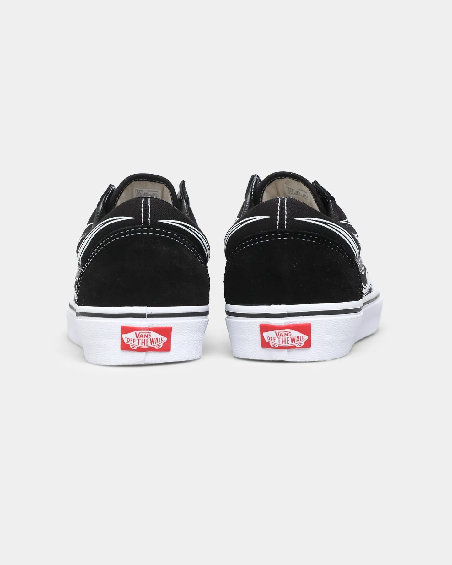 Vans Old Skool 'Flame' Black/White