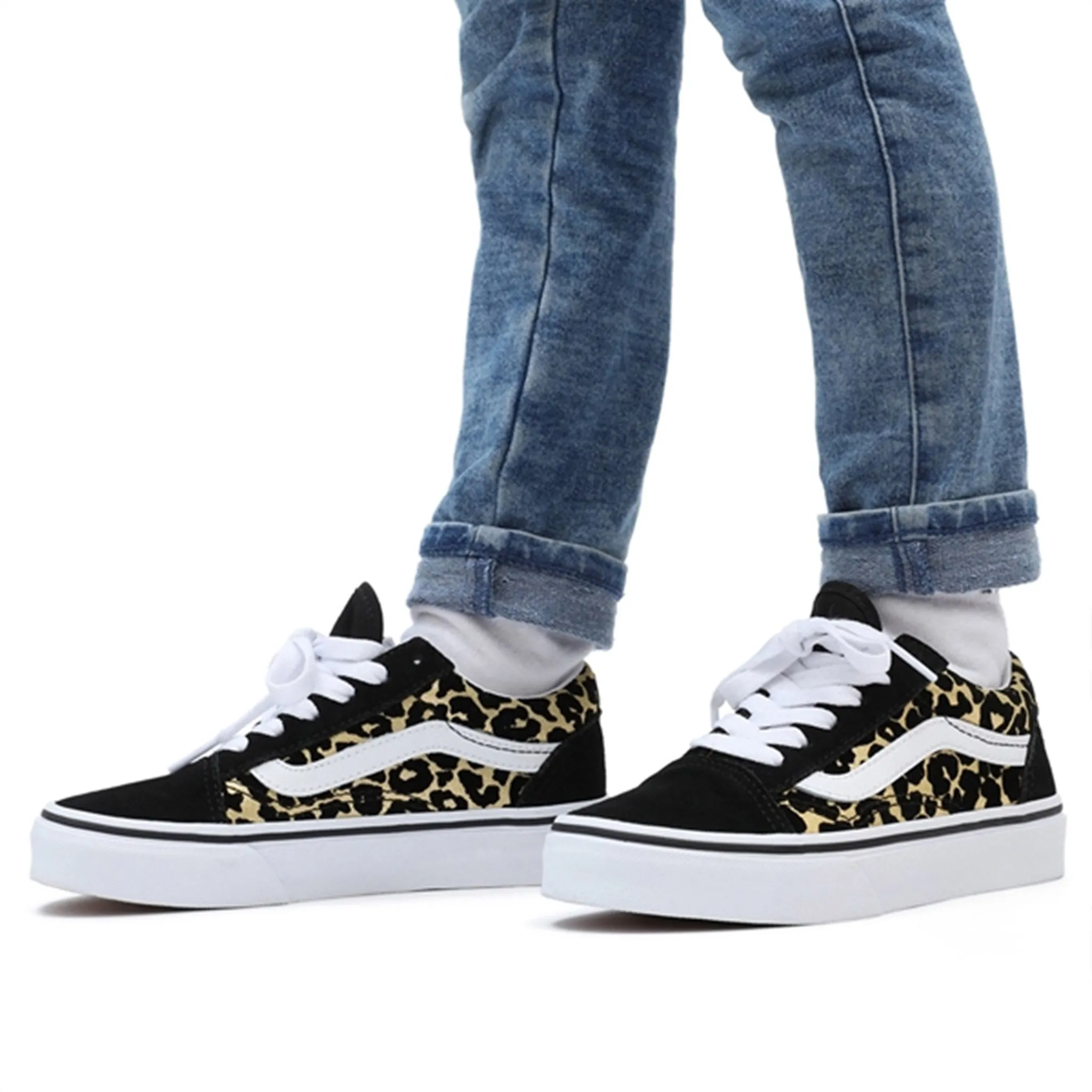 VANS Old Skool Leopard/Black Shoes