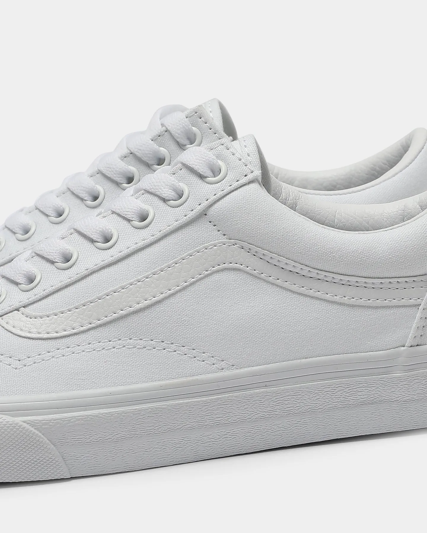 VANS OLD SKOOL WHITE/WHITE