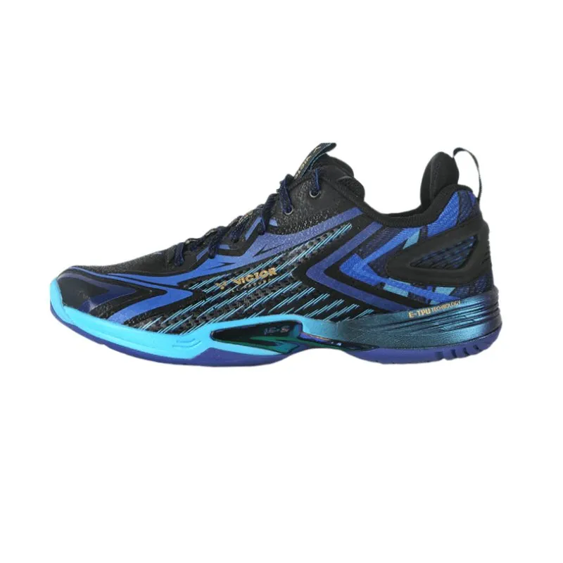 VICTOR A970 NitroLite Badminton Shoes CF-Black/Hawaiian Blue MEN'S