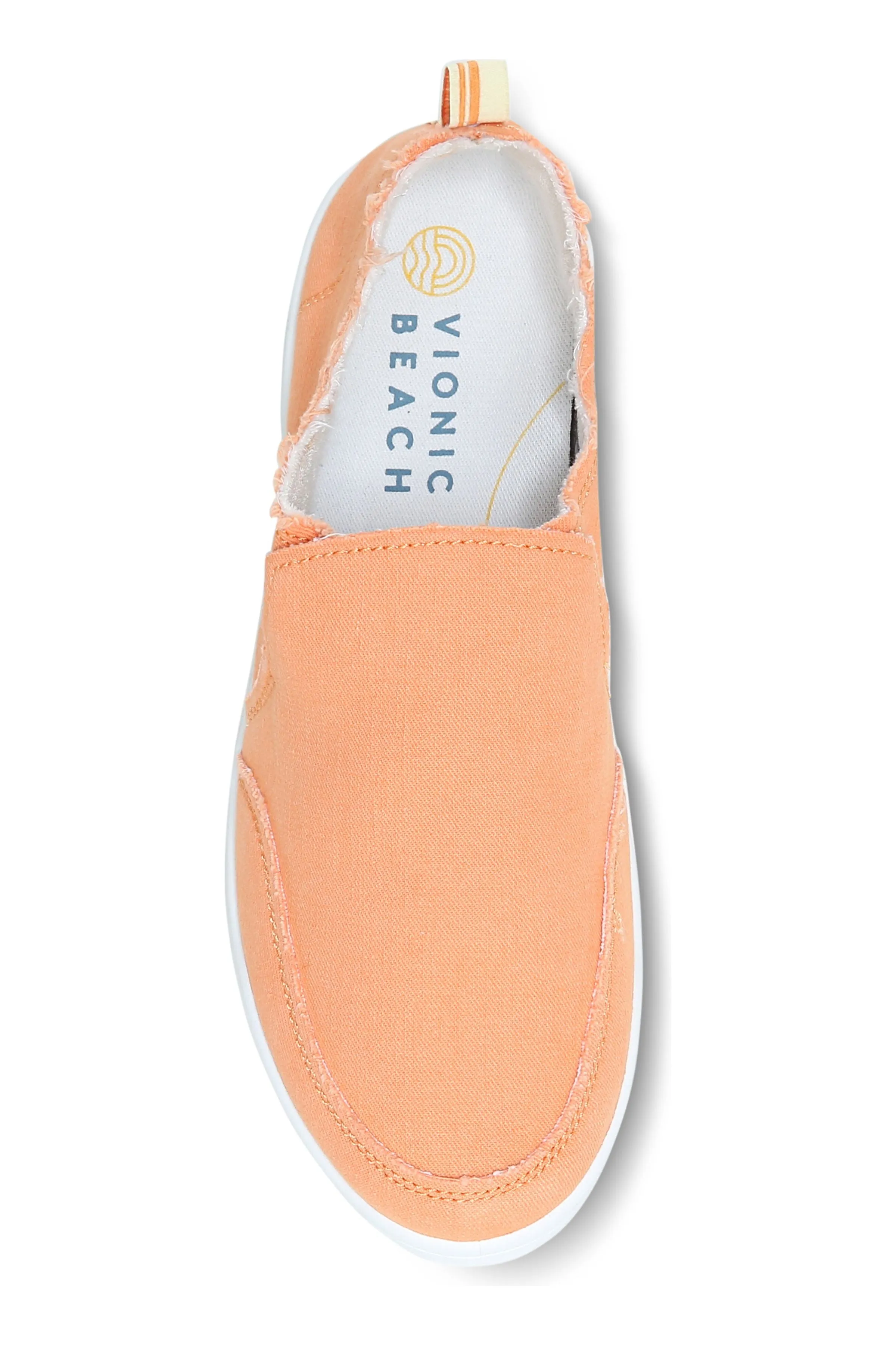 Vionic Canvas Slip On Shoes - Style Venice Malibu