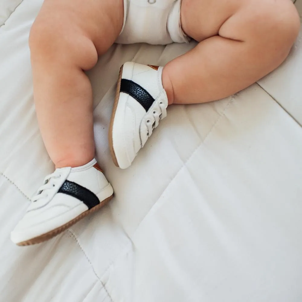 White and Black Love Bug Sneaker