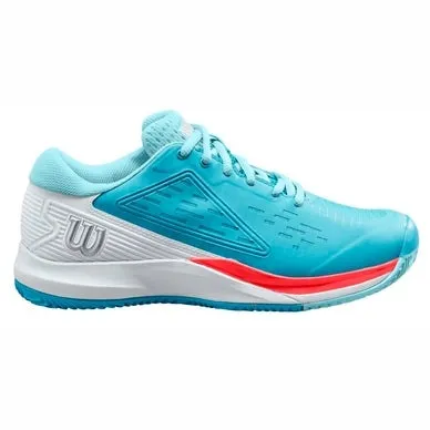 Wilson Rush Pro Ace Scuba Women & Kids Blue White Tennis & Padel Shoes [WS]