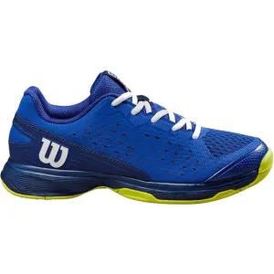 Wilson Rush Pro Kids Blue Tennis & Padel Shoes [WS]