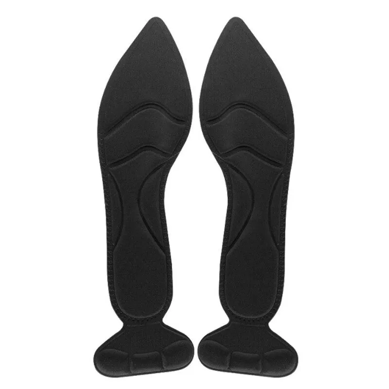 Women Massage High Heel Shoes Insole Comfortable Anti-Pain Shock Resistant Heel Insert