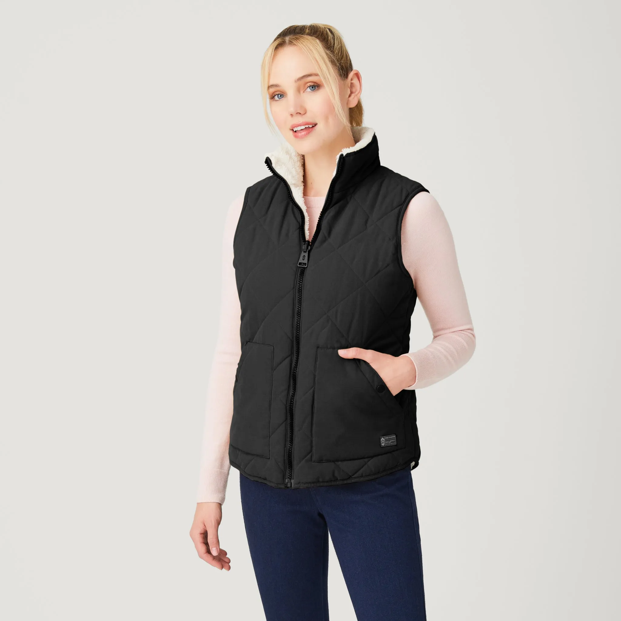 Women's Cascade Canvas Reversible Vest