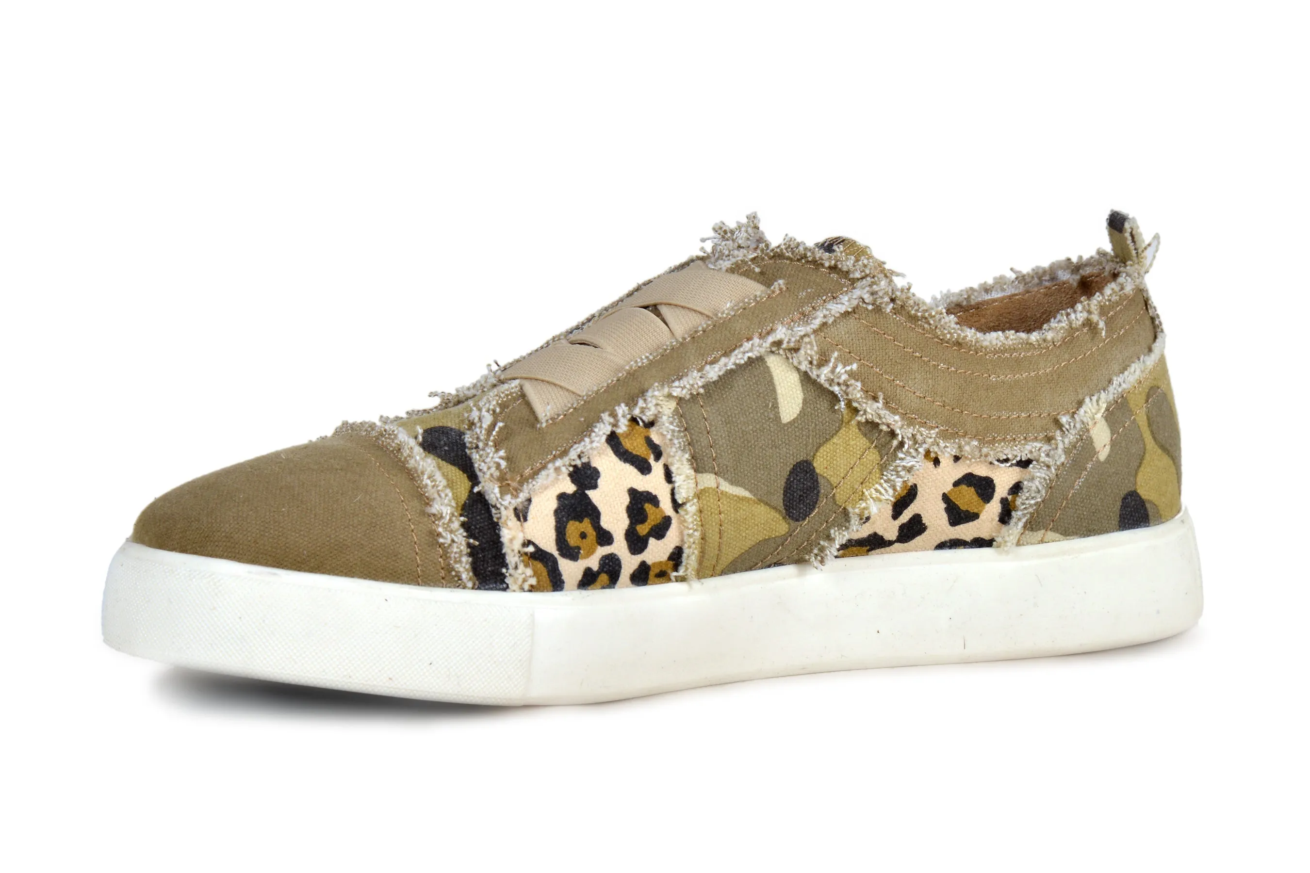 Women's comouflage and Leopard Sneaker