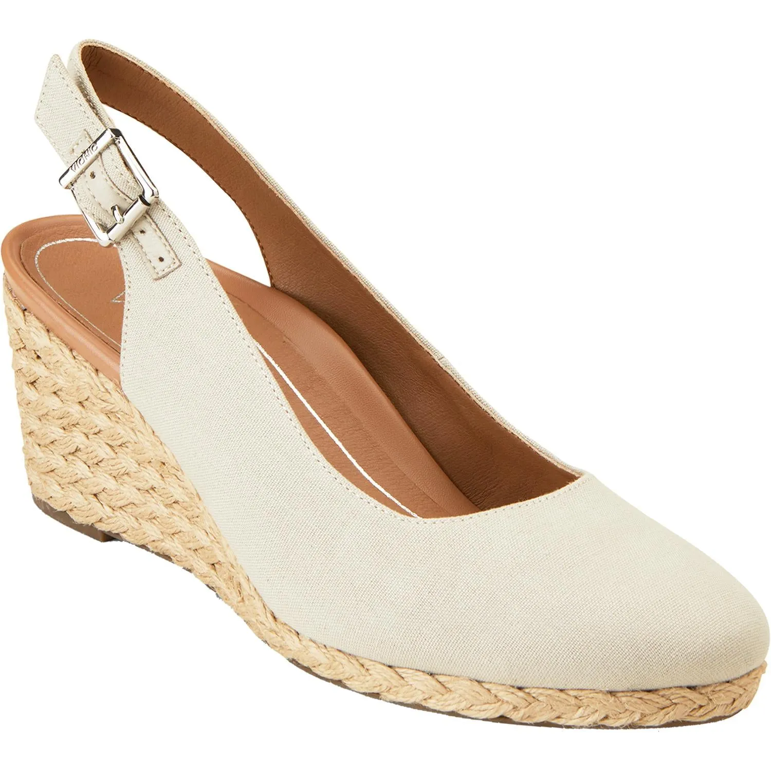 Women's Vionic Coralina Oat Canvas