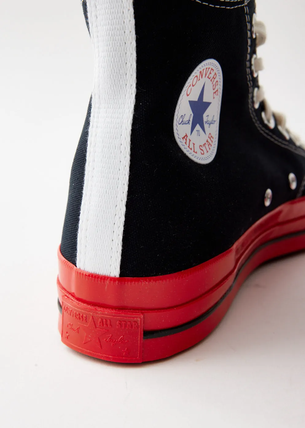 x Converse Red Sole High Top