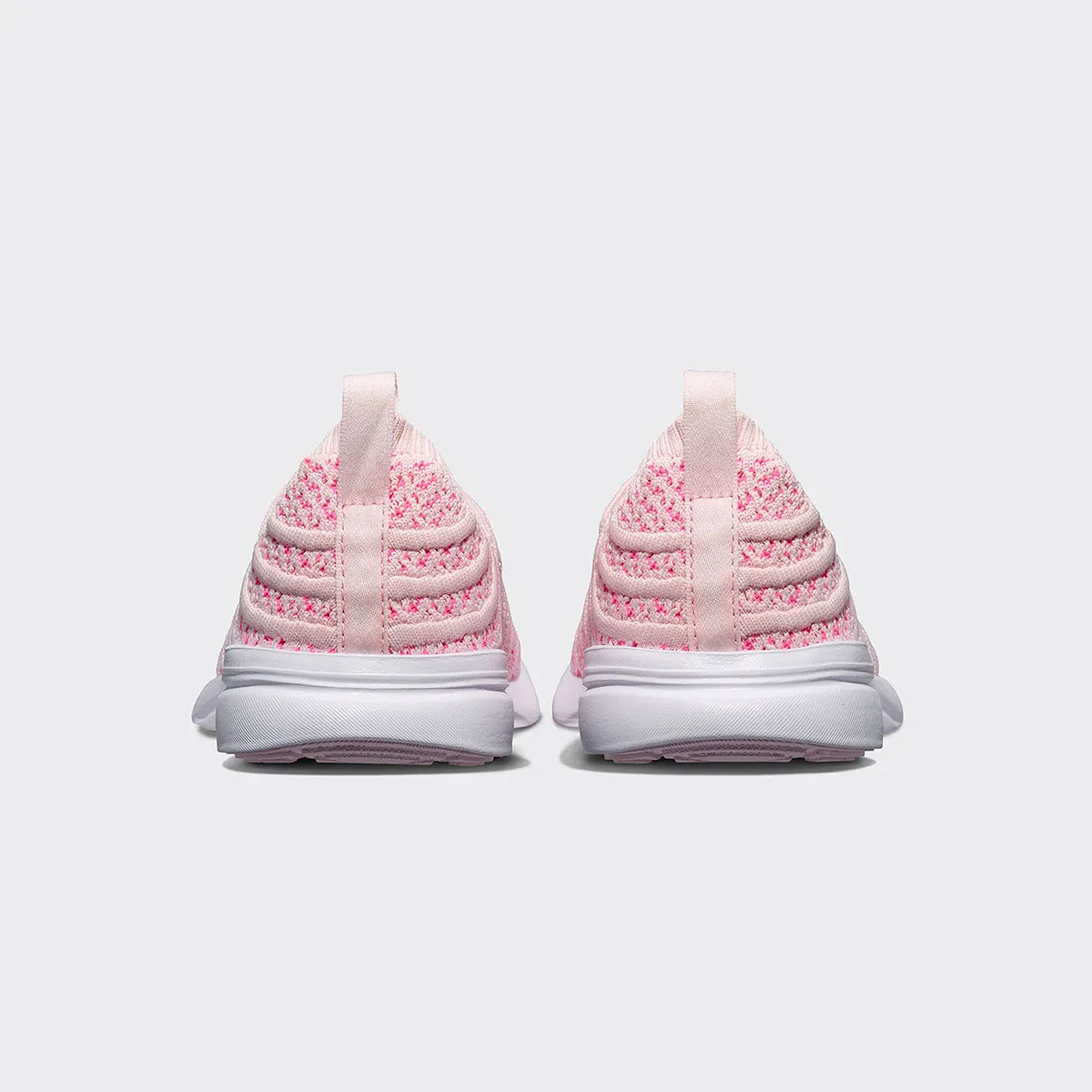 Youth's TechLoom Wave Bleached Pink / Fusion Pink / White