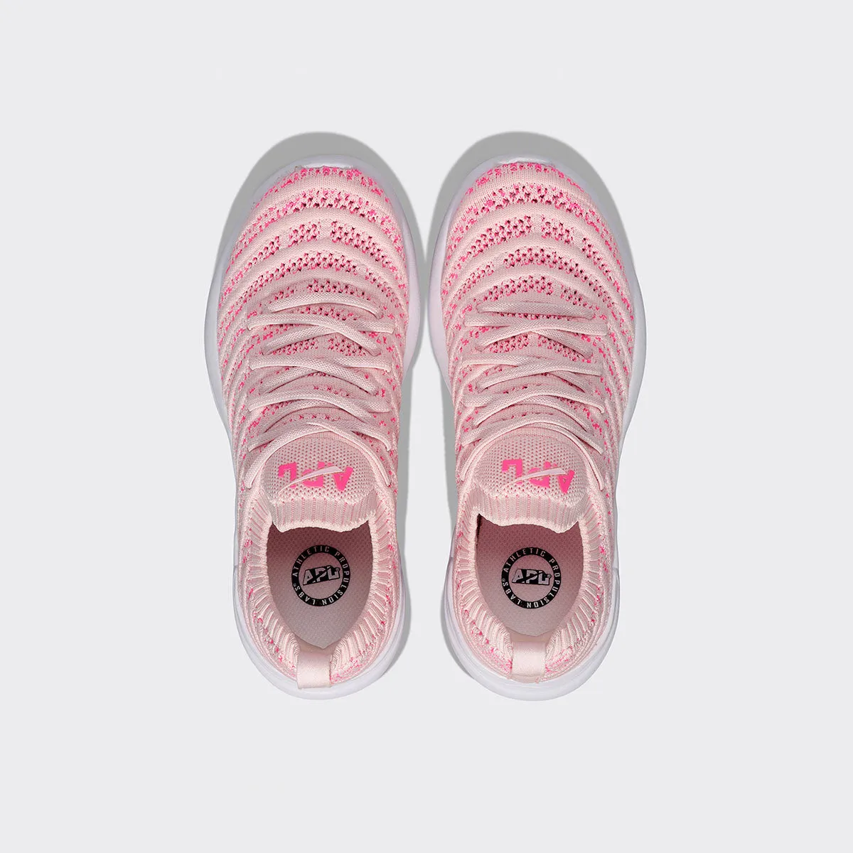 Youth's TechLoom Wave Bleached Pink / Fusion Pink / White