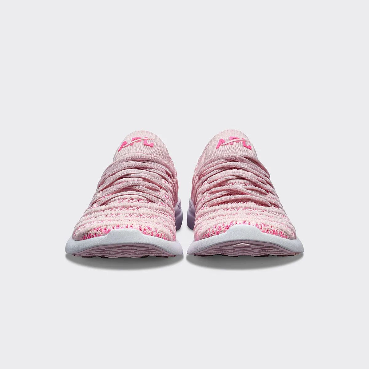 Youth's TechLoom Wave Bleached Pink / Fusion Pink / White